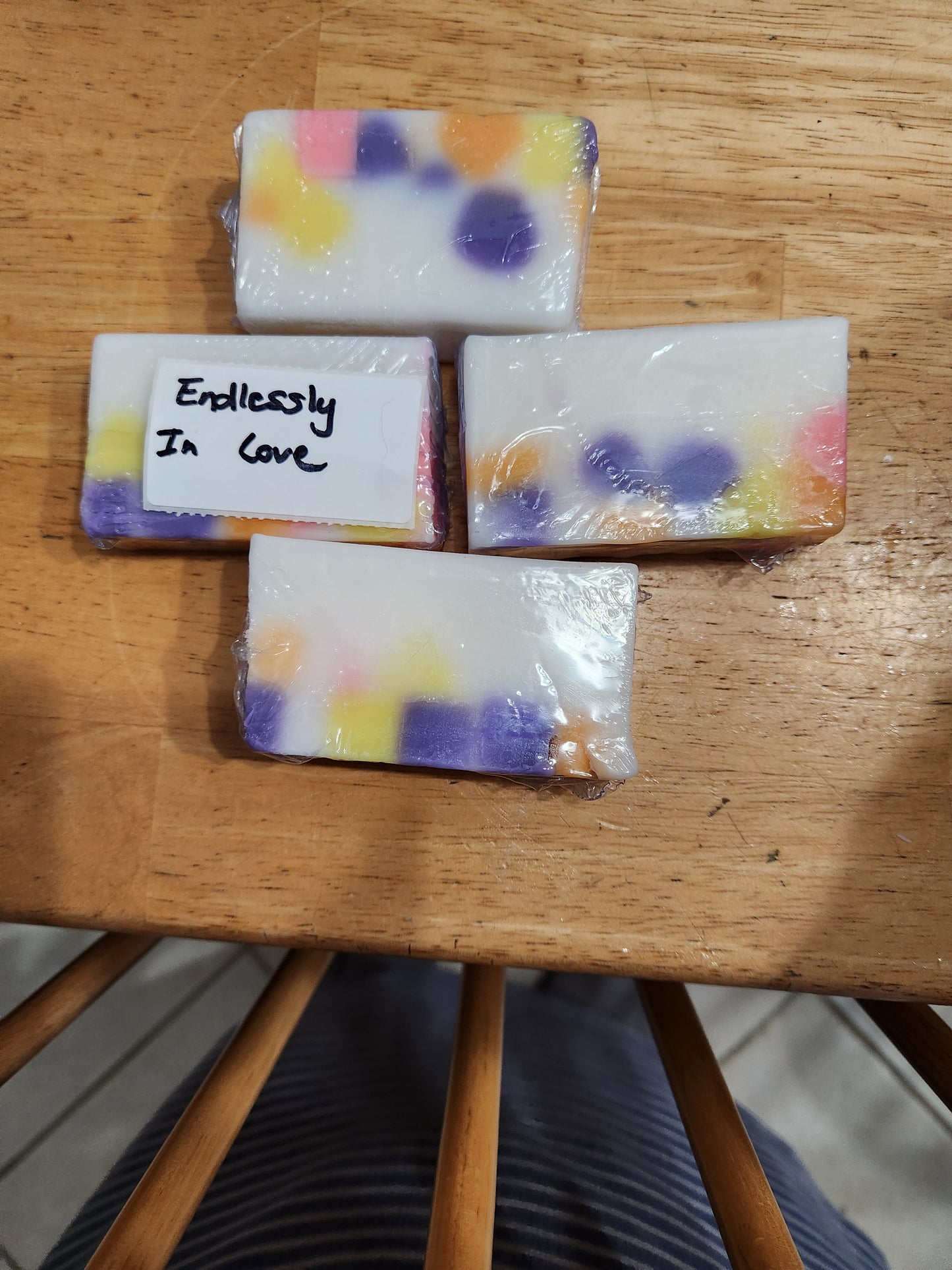 Handmade All-Natural I HEART YOU Goatmilk Bar Soap