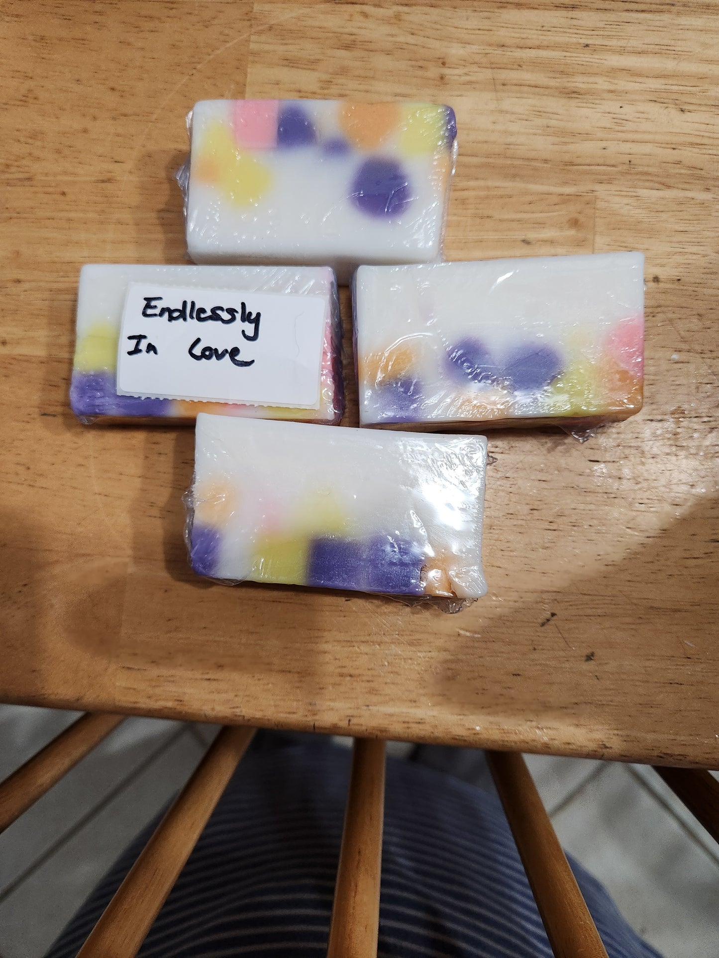 Handmade All-Natural I HEART YOU Goatmilk Bar Soap