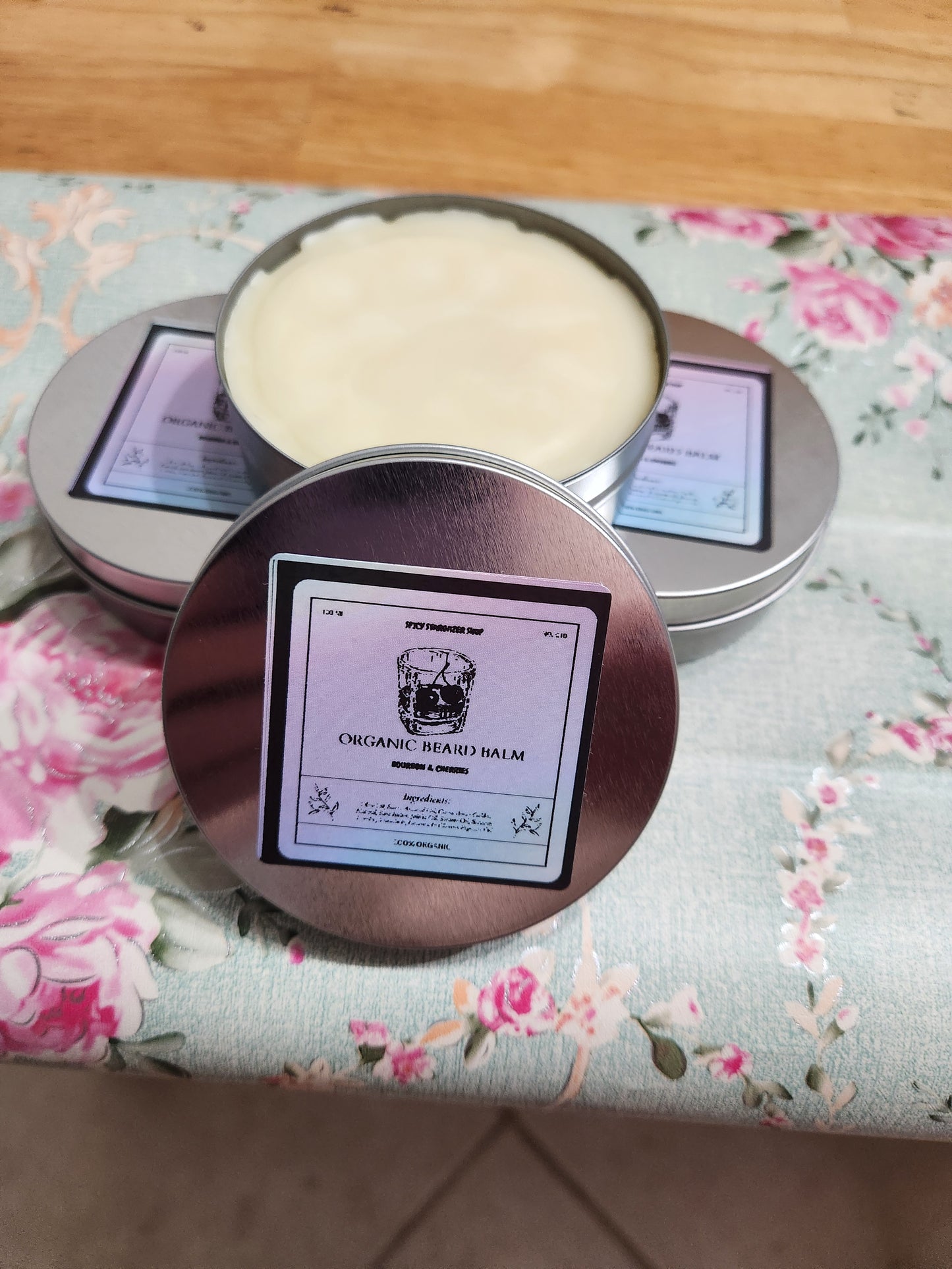Organic Bourbon and Cherries Beard Balm