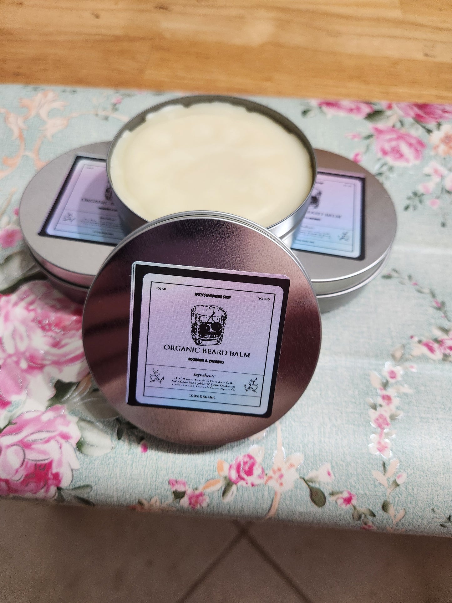 Organic Bourbon and Cherries Beard Balm