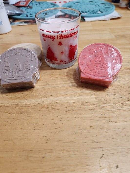 Tasty Christmas Treats Goatmilk Soap and Candle Gift Set (Unisex)
