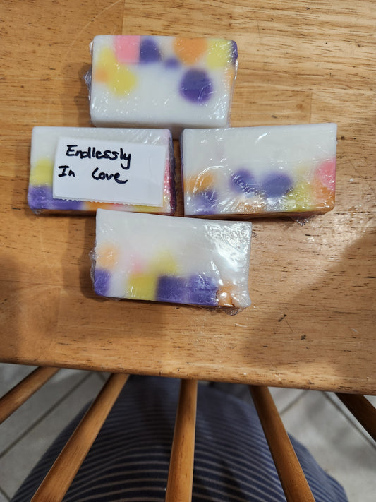 Handmade All-Natural I HEART YOU Goatmilk Bar Soap