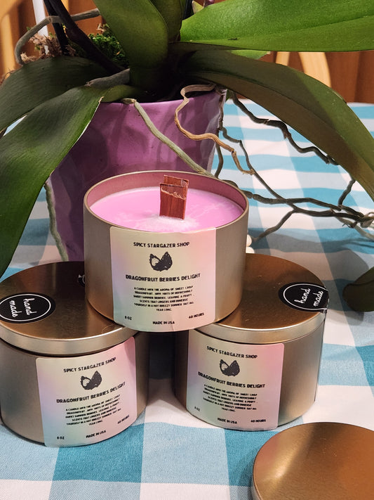 Dragonfruit Delight 8oz. Scented Soy Candles