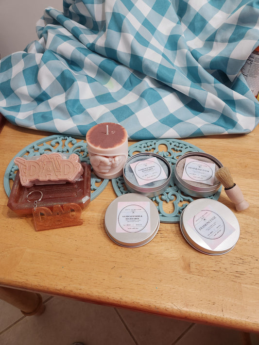 Handy Dad All-Natural Grooming Gift Bundle