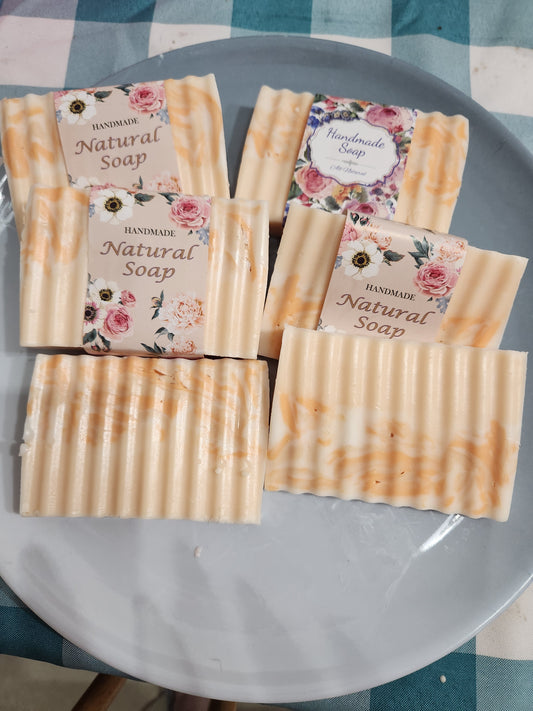 Orange, Ginger & Cardamom All-Natural Goat Milk Soap