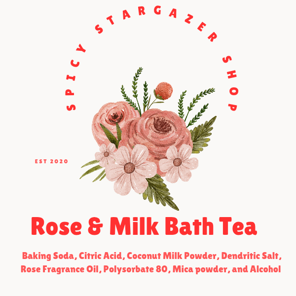Soothing Rose and Milk Bath Tea