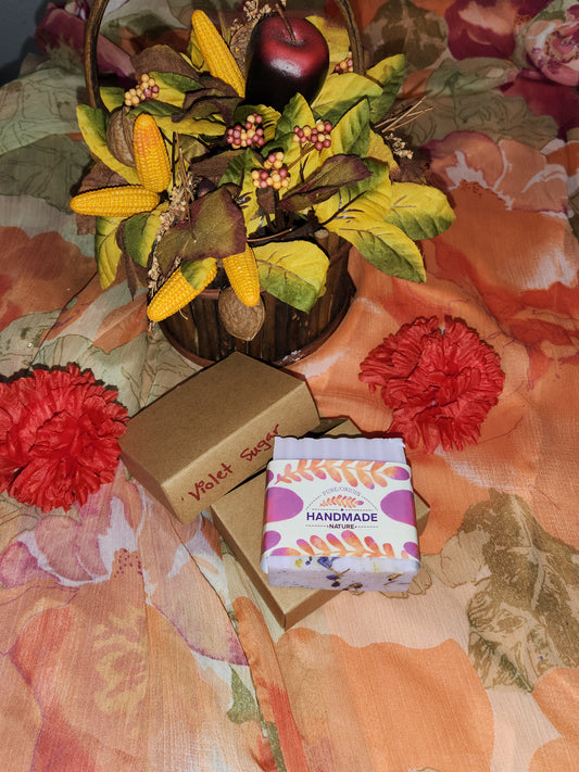 Violet Sugar Goat Milk Soap